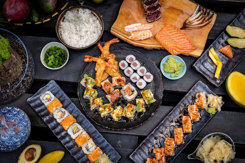 Degustační "sushi talíř" pro 2 osoby