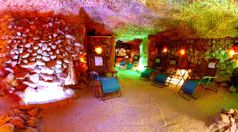 Privátní romantický pobyt v pravé solné jeskyni